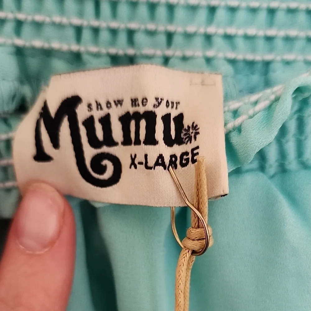 Show Me Your MuMu Blue Off-Shoulder Maxi Dress for Weddings - Picture 4 of 12